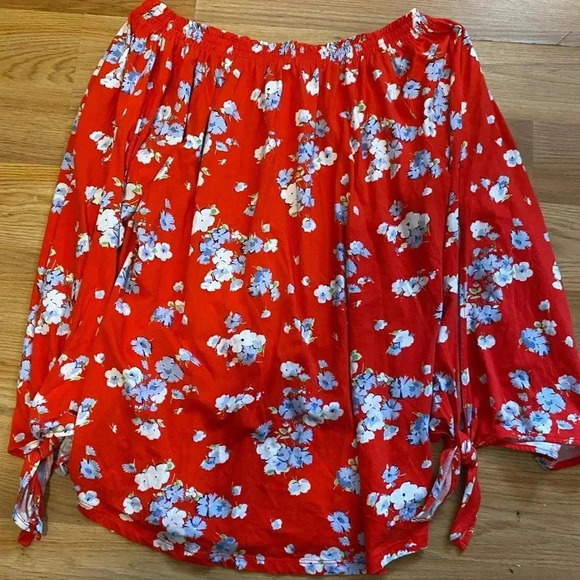 Lauren - Ralph Lauren Design Off Shoulder Floral Vintage print - As New -Size XL - Picture 2 of 10